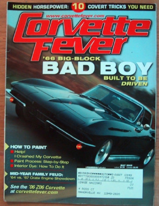 CORVETTE FEVER 2005 MAY - ZZ-4 SHOOTOUT, SWEET '57